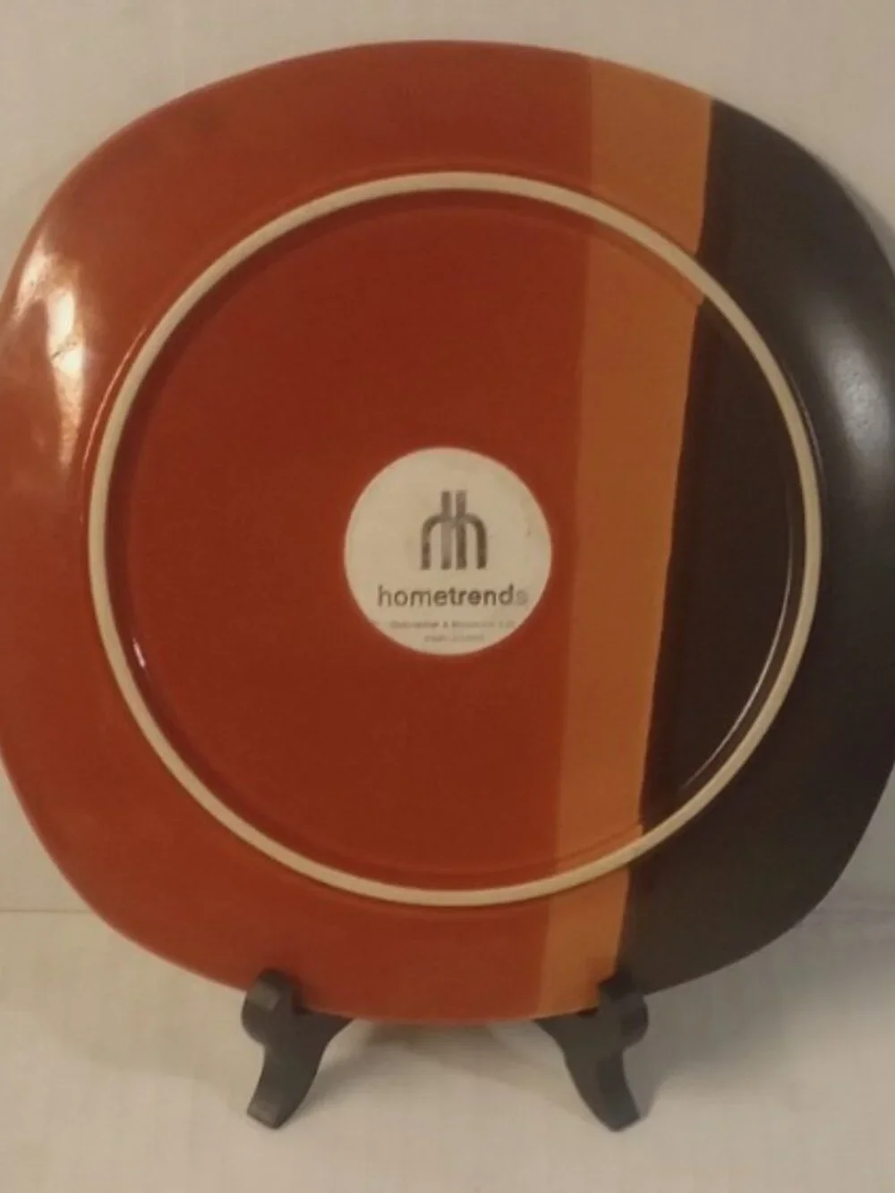 Home Trends Square Dinner Plate